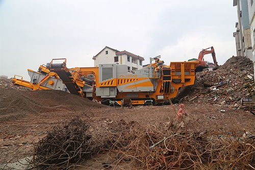 鹤壁建筑垃圾移动式破碎机工作原理是什么