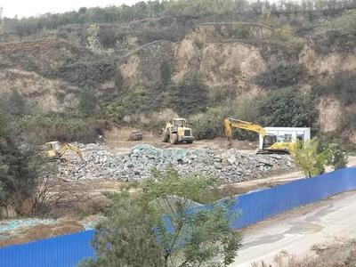 建筑垃圾损毁林木,郑州惠济区一渣土消纳场破坏生态被曝光